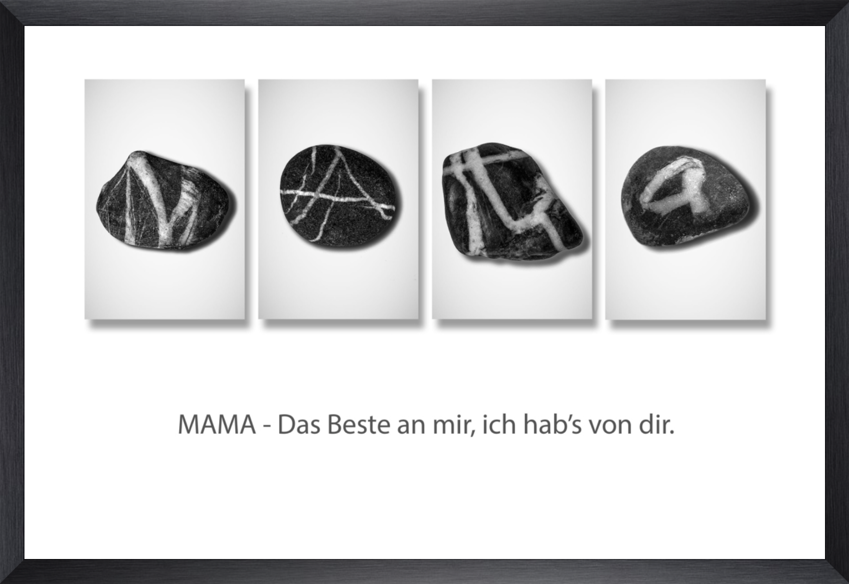 Produktfoto: MAMA Collage 3 im Bilderrahmen 30 x 20 cm